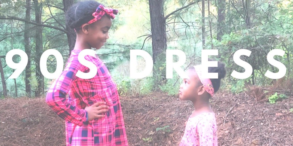 Pattern Test: Girls 90s Dress