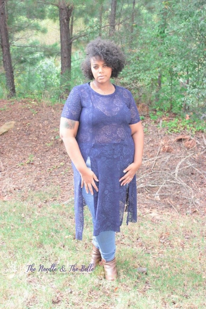 Ready to feel incredibly sexy? The Slash Tunic by George & Ginger will have you feeling like a fashion goddess with this amazing pattern!