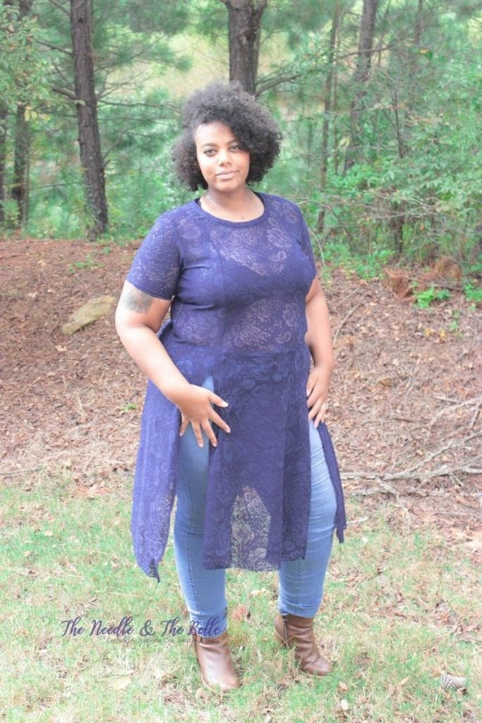Ready to feel incredibly sexy? The Slash Tunic by George & Ginger will have you feeling like a fashion goddess with this amazing pattern!