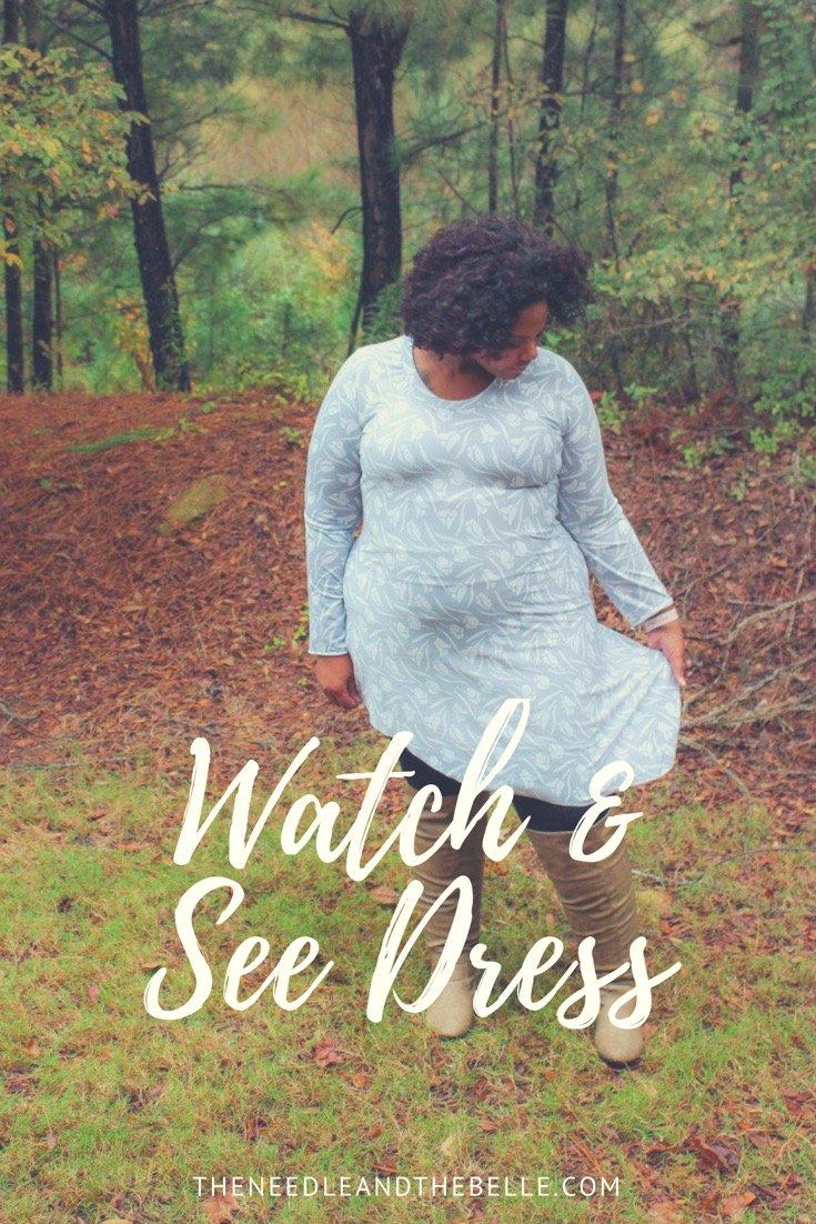 I tested the new pattern by Ellie And Mac "Watch And See Dress". It comes with a couple of different pattern options that make this dress super versatile!