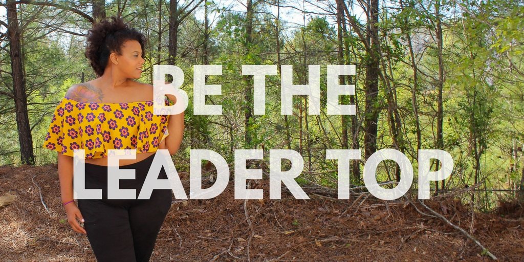 Showing My Shoulders With The Be The Leader Crop Top