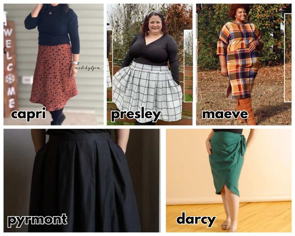 Going back to work in an office a thing so here are plus-size indie sewing patterns that can be used for a beautiful in office work wardrobe. 
